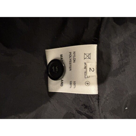 YACCO MARICARD FASHION PROJECT 1977 Vintage Oversized Black Nylon Hooded Vest 2 - Picture 5 of 6